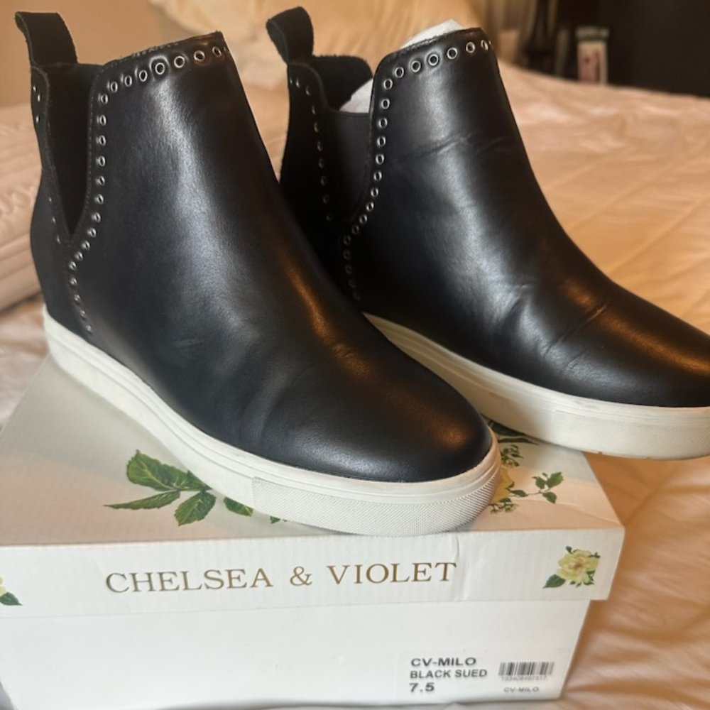 Black booties